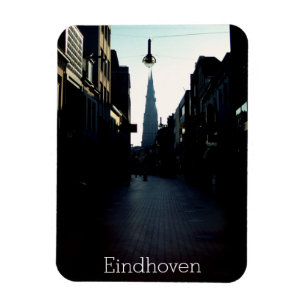 Eindhoven street & Catharinakerk, Niederlande Magnet