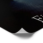 Eindhoven street & Catharinakerk, Niederlande Poster (Ecke)