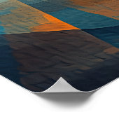 Eindringlicher Sonnenaufgang - von Monet Inspirier Poster (Ecke)