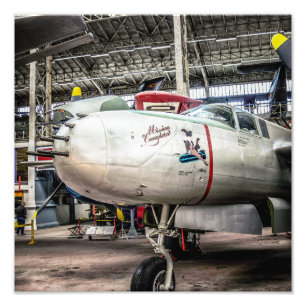 Eindringling Douglas A-26 Fotodruck