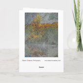 "Eindruck des Niedergangs" Digital transformierter Karte (Rückseite)