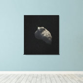 Eindruck eines Künstlers Leinwanddruck (Insitu (Holzboden))