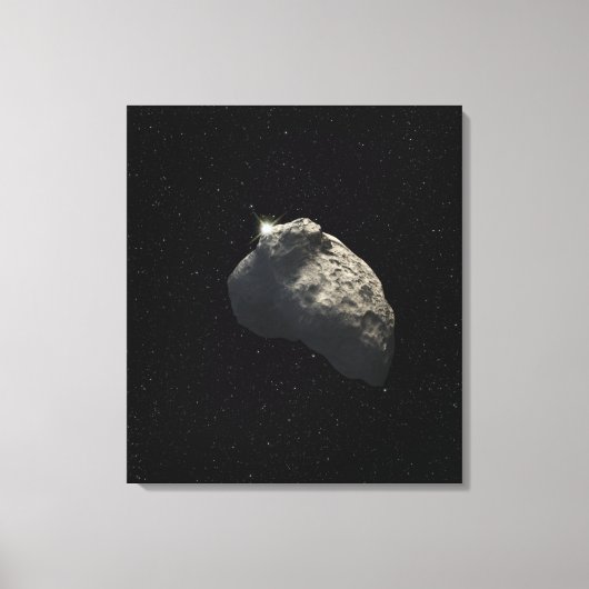 Eindruck eines Künstlers Leinwanddruck (Vorderseite)