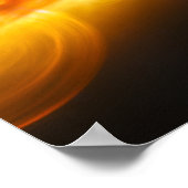 Eindruck eines Künstlers Poster (Ecke)