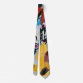 Eindruck III (Konzert) von Wassily Kandinsky Krawatte (Rückseite)