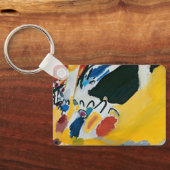 Eindruck III (Konzert) von Wassily Kandinsky Schlüsselanhänger (Rückseite)