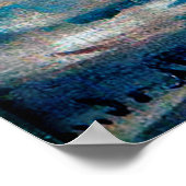 Eindruck, Sonnenaufgang 1872 Poster (Ecke)