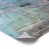 Eindruck, Sonnenaufgang, Claude Monet, 1872 Poster (Ecke)