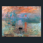 Eindruck, Sonnenaufgang | Claude Monet | Fotodruck<br><div class="desc">Eindruck,  Sunrise ist ein Gemälde von Claude Monet aus dem Jahr 1872.</div>