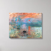 Eindruck, Sonnenaufgang | Claude Monet | Leinwanddruck (Vorderseite)