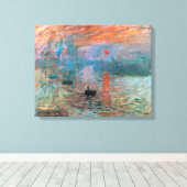 Eindruck, Sonnenaufgang | Claude Monet | Leinwanddruck (Insitu (Holzboden))