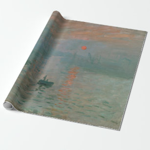 Eindruck, Sonnenaufgang durch Claude Monet Wrappin Geschenkpapier