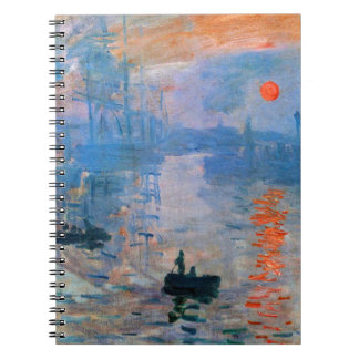 Eindruck, Sonnenaufgang SpiralNotebook Notizblock