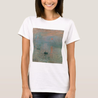 Eindruck, Sonnenaufgang von Claude Monet T-Shirt