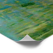 Eindruck Sunrise, Claude Monet Fine Art Poster (Ecke)