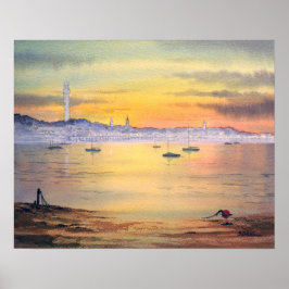 Eindrücke der Provinzstadt Poster