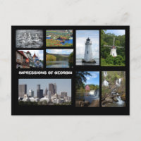 Eindrücke von Georgien Postkarte