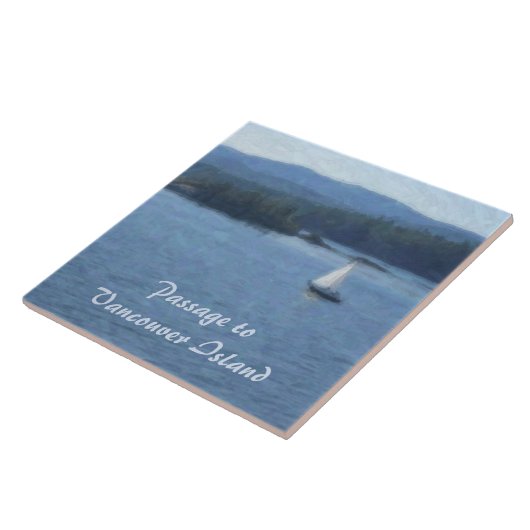 Eindrücke von Victoria, B.C. Fliese Trivets (Seite)