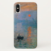 Eindrucks-Sonnenaufgang durch Claude Monet Case-Mate iPhone Hülle (Rückseite)