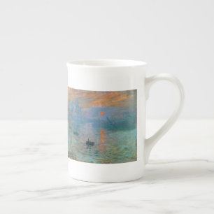 Eindrucks-Sonnenaufgang durch Claude Monet Porzellantasse
