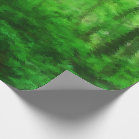 Eindrucks-Wald Geschenkpapier (Ecke)