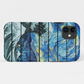 EINDRUCKSSTARRY NIGHT WAVE KANAGAWA ART Case-Mate iPhone HÜLLE (Rückseite (Horizontal))