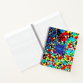 Eindrucksvolle Elegante Blumen Design Spiral Noteb Notizblock