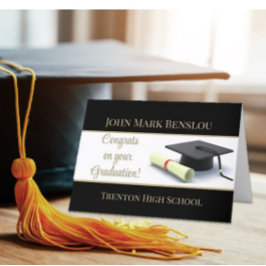 EINDRUCKSVOLLE Glückwunsch! Abschluss-Karte Karte