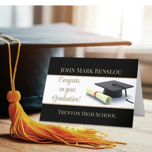 EINDRUCKSVOLLE Glückwunsch! Abschluss-Karte Karte