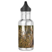 Eindrucksvolle Stier-Elche Edelstahlflasche (Links)