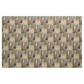 Eindrucksvolle Stier-Elche Stoff (Fat Quarter (45,7 x 55,9 cm))