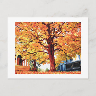 EINDRUCKSVOLLER BAUM IN DER HIGH STREET Karte