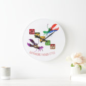 eindrucksvoller Mode Große Wanduhr (Zuhause)