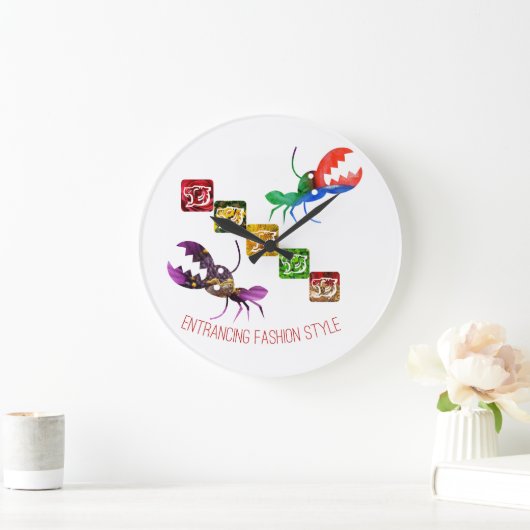 eindrucksvoller Mode Große Wanduhr (Zuhause)