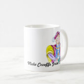 Eine 11-köpfige Kaffeetasse mit dem Beststen Donal (VorderseiteRechts)