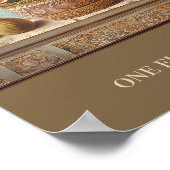 Eine Abb an einem Zeitposter Poster (Ecke)