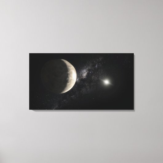 Eine Abbildung von Makemake Leinwanddruck (Vorderseite)