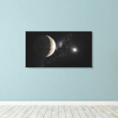 Eine Abbildung von Makemake Leinwanddruck (Insitu (Holzboden))