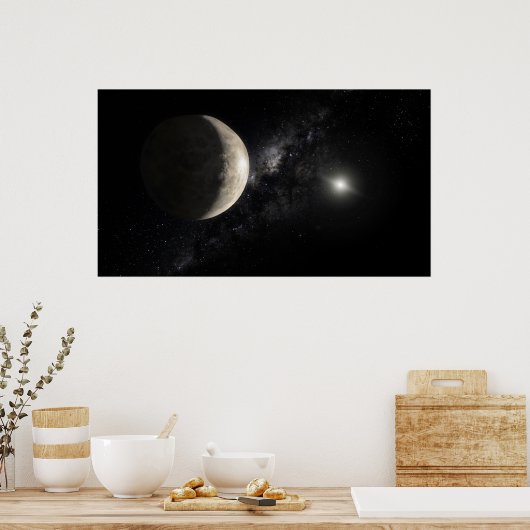 Eine Abbildung von Makemake Poster (Küche)