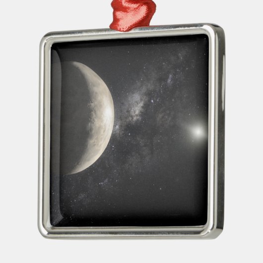 Eine Abbildung von Makemake Silbernes Ornament (Links)