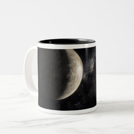 Eine Abbildung von Makemake Zweifarbige Tasse (Vorderseite Links)