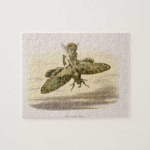 Eine Abends-Fahrt, Illustration von 'im Puzzle