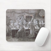Eine Abends-Hochzeits-Mahlzeit Mousepad (Mit Mouse)