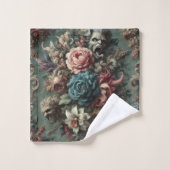 Eine abgestürzte Wut - gotisch Viktorianisch Badhandtuch Set (Waschlappen)