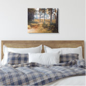 Eine Abholzung im Wald Leinwanddruck (Insitu (Schlafzimmer))