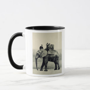 Eine Abschiedsfahrt auf Tunnel-bohrwagen Tasse