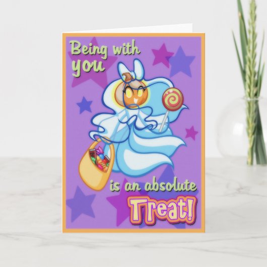 Eine absolute Leckerei! (feat. Jackolan the Ghost) Dankeskarte (Vorderseite)