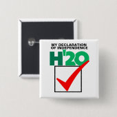 Eine Abstimmung für Howie Hawkins im Jahr 2020 Button (Vorne & Hinten)