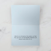 Eine Abstrakte emotionale Sympathiekarte Karte (Innenseite)