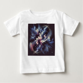 Eine abstrakte Galaxie, die das Geheimnis der Baby T-shirt